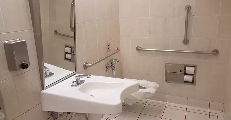 Bathroom Renovation for Disabled Person in Wheeling