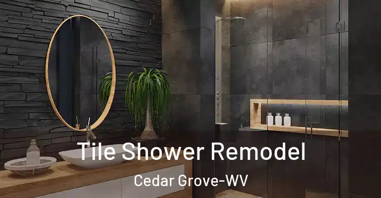inner Bathroom imggen Tile Shower Remodel Cedar Grove-WV