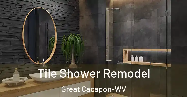 inner Bathroom imggen Tile Shower Remodel Great Cacapon-WV